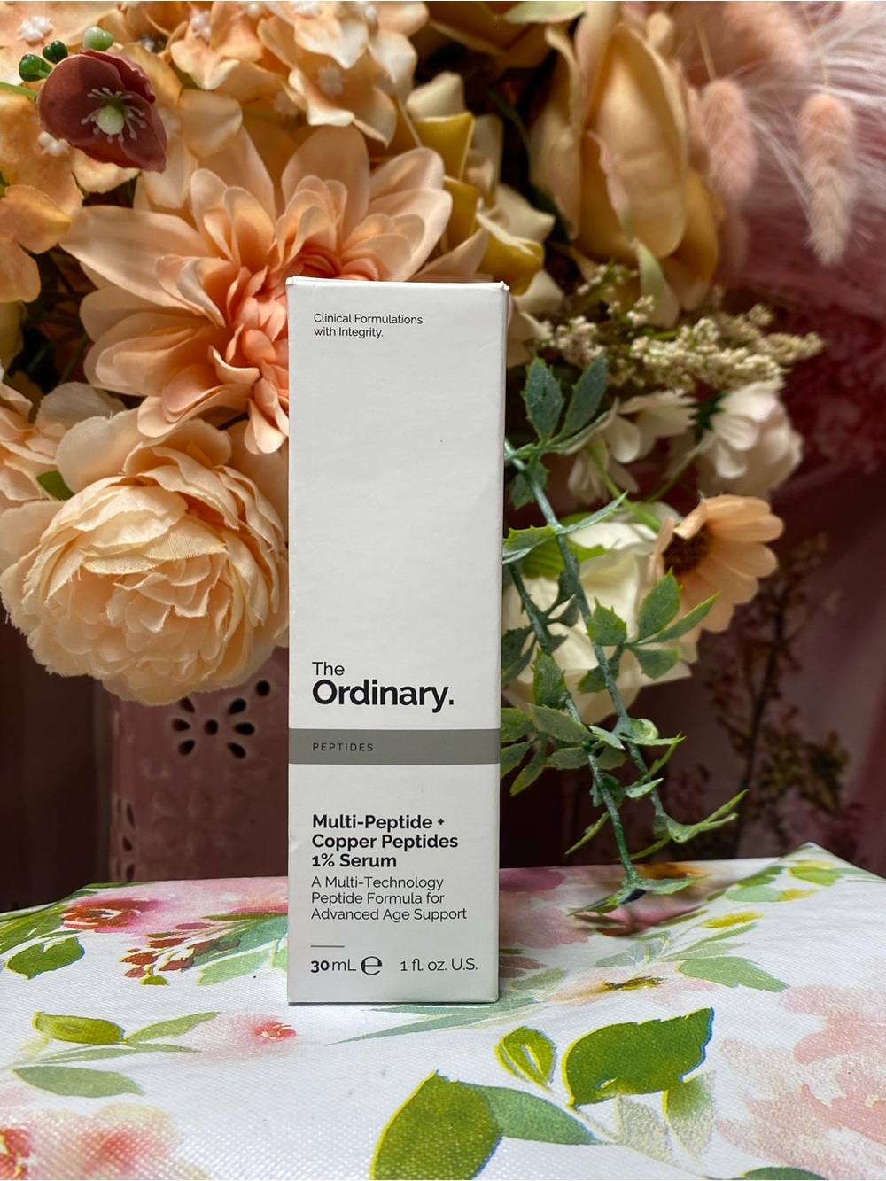 The Ordinary Multi-Peptide + Copper Peptides 1% Serum — White